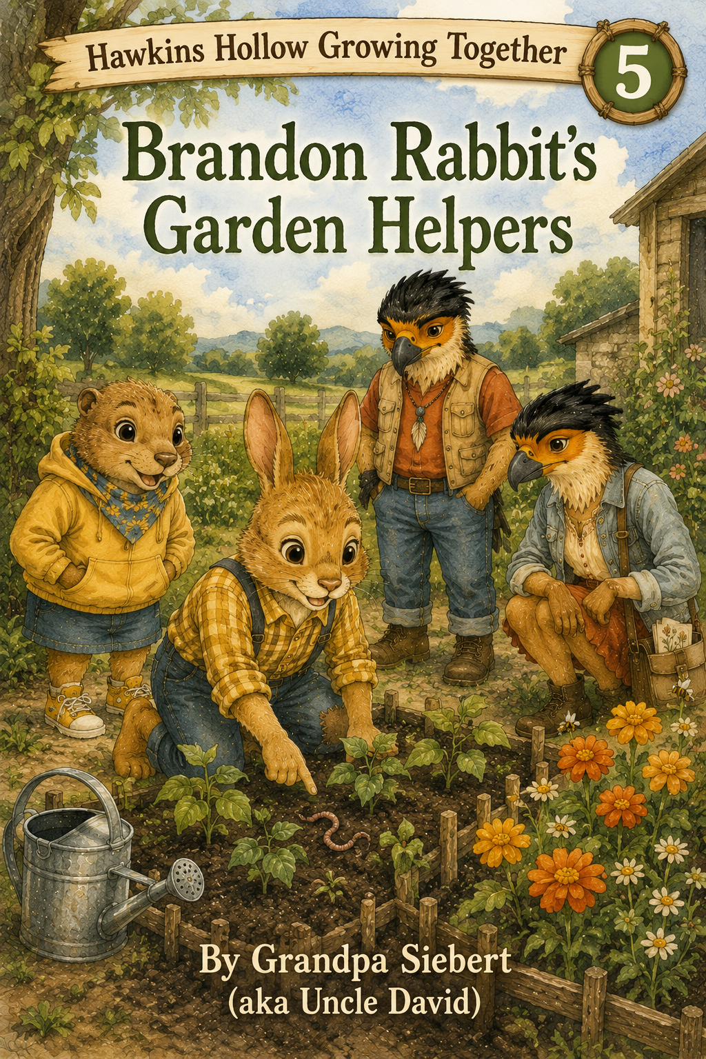 Cover image for Brandon Rabbit’s Garden Helpers